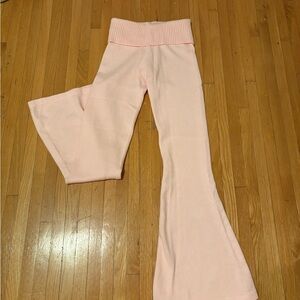 Pink Kids Flared Bottoms